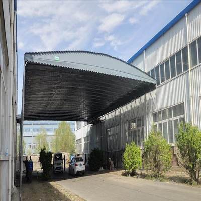 鑫建華定做_活動燒烤攤雨棚_推拉遮陽倉庫篷工程質量靠譜